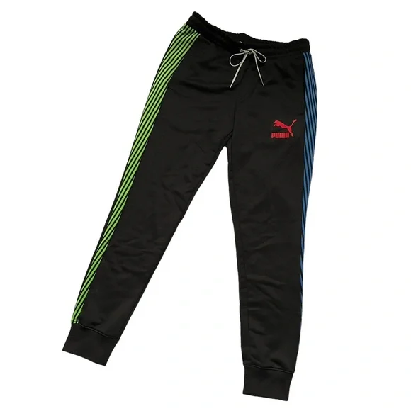 PUMA Mens DAZED T7 TRACKSUIT Black